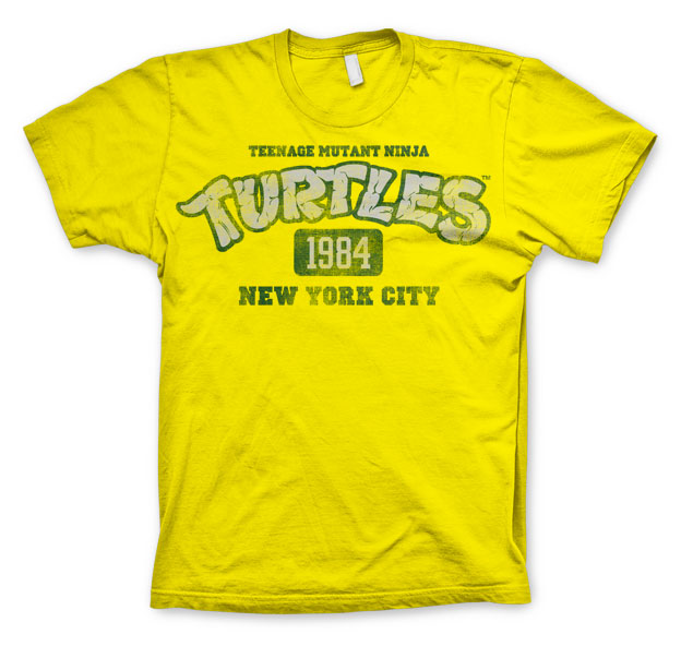 Teenage Mutant Ninja Turtles - NY 1984 Mens T-Shirt