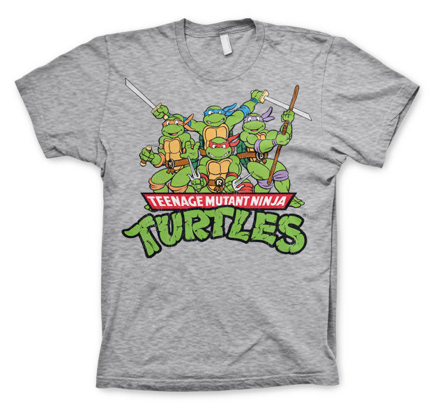 Teenage Mutant Ninja Turtles - Distressed Group Mens T-Shirt