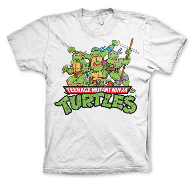 Teenage Mutant Ninja Turtles - Distressed Group Mens T-Shirt