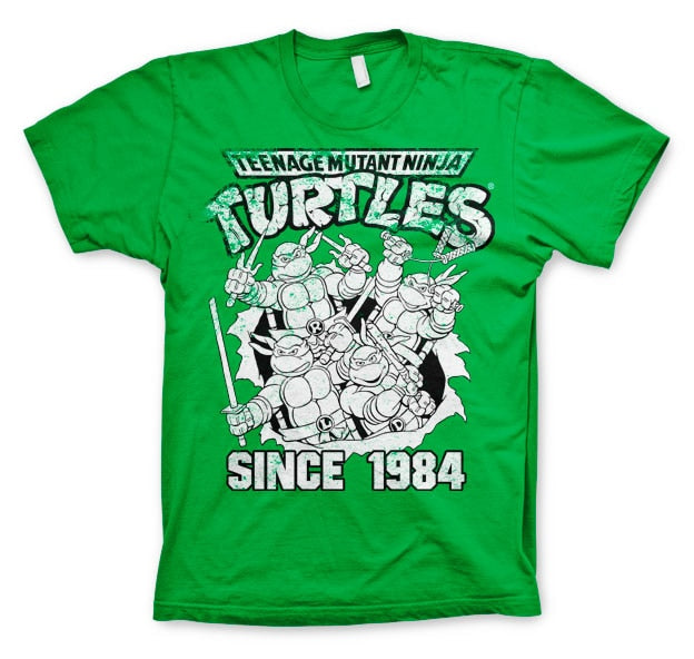 Teenage Mutant Ninja Turtles - TMNT Distressed Since 1984 Mens T-Shirt
