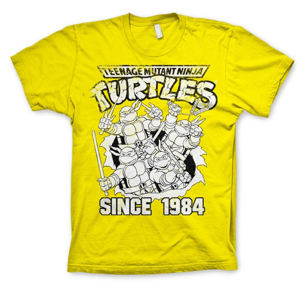 Teenage Mutant Ninja Turtles - TMNT Distressed Since 1984 Mens T-Shirt