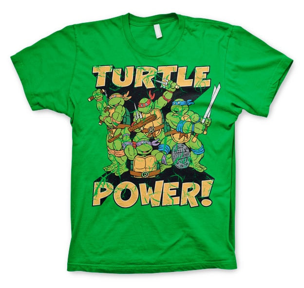 Teenage Mutant Ninja Turtles - TMNT - Turtle Power! Mens T-Shirt