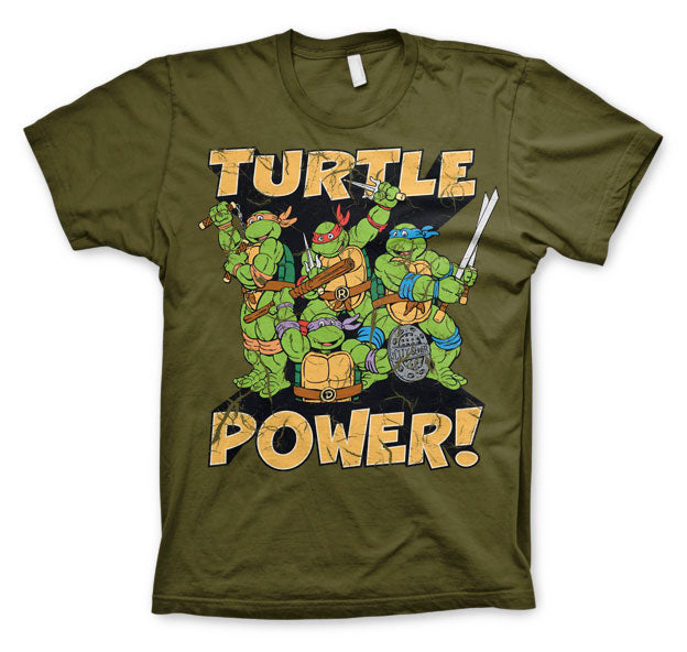 Teenage Mutant Ninja Turtles - TMNT - Turtle Power! Mens T-Shirt