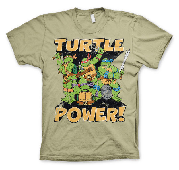 Teenage Mutant Ninja Turtles - TMNT - Turtle Power! Mens T-Shirt