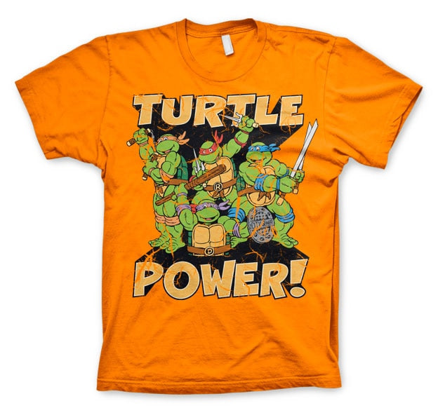 Teenage Mutant Ninja Turtles - TMNT - Turtle Power! Mens T-Shirt