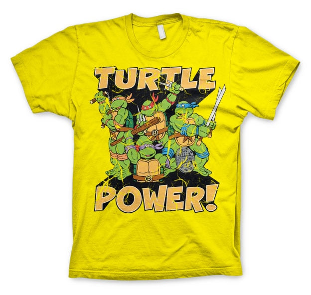 Teenage Mutant Ninja Turtles - TMNT - Turtle Power! Mens T-Shirt