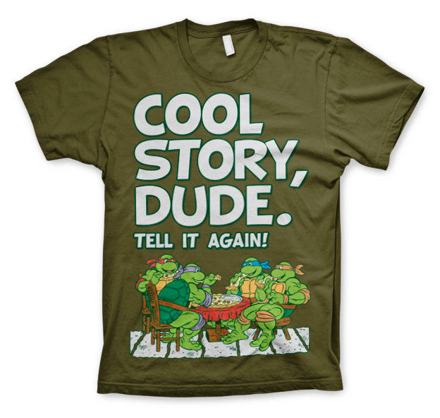 Teenage Mutant Ninja Turtles - TMNT - Cool Story Dude Kids T-Shirt