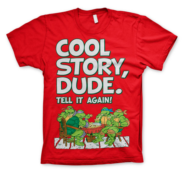 Teenage Mutant Ninja Turtles - TMNT - Cool Story Dude Kids T-Shirt