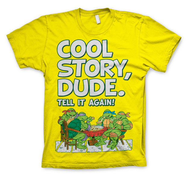 Teenage Mutant Ninja Turtles - TMNT - Cool Story Dude Kids T-Shirt