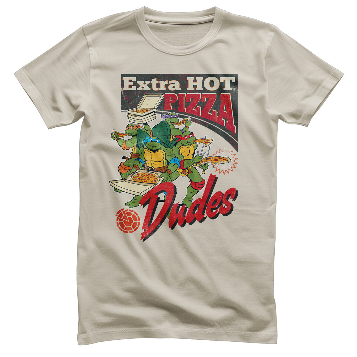 Teenage Mutant Ninja Turtles - Extra Hot Pizza Dudes Mens T-Shirt