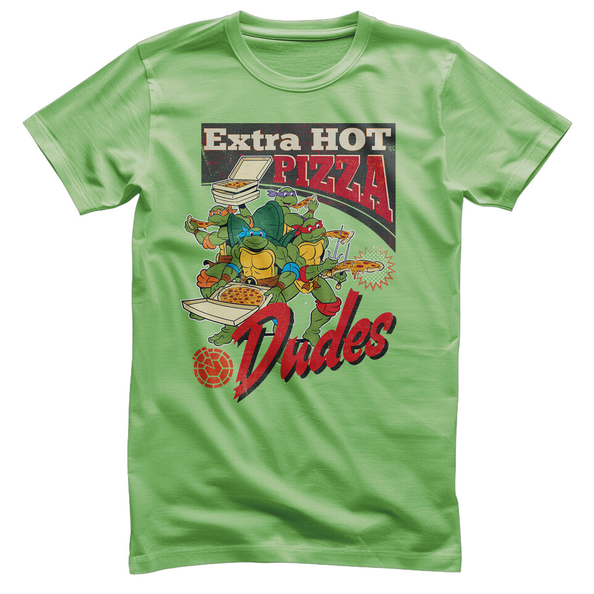 Teenage Mutant Ninja Turtles - Extra Hot Pizza Dudes Mens T-Shirt