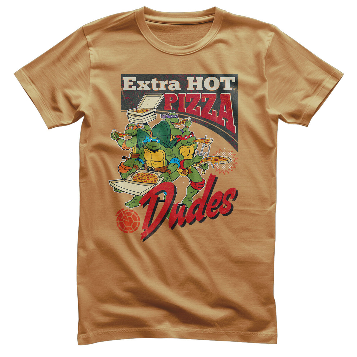 Teenage Mutant Ninja Turtles - Extra Hot Pizza Dudes Mens T-Shirt