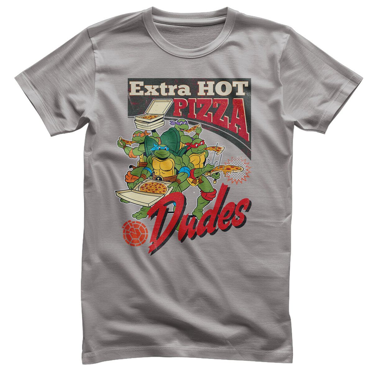 Teenage Mutant Ninja Turtles - Extra Hot Pizza Dudes Mens T-Shirt
