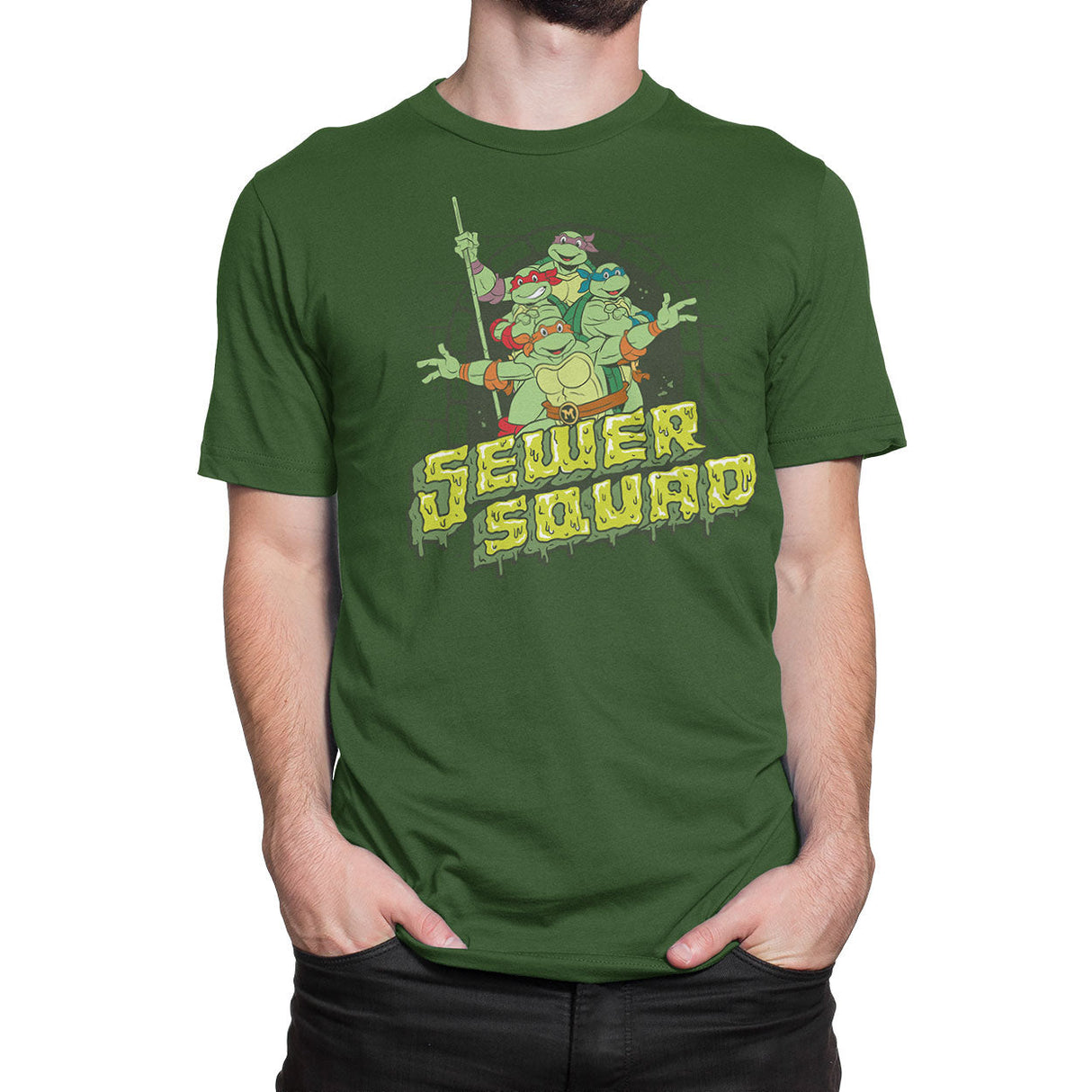 Teenage Mutant Ninja Turtles - Sewer Squad Mens T-Shirt