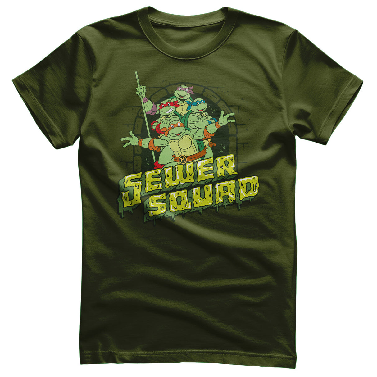 Teenage Mutant Ninja Turtles - Sewer Squad Mens T-Shirt