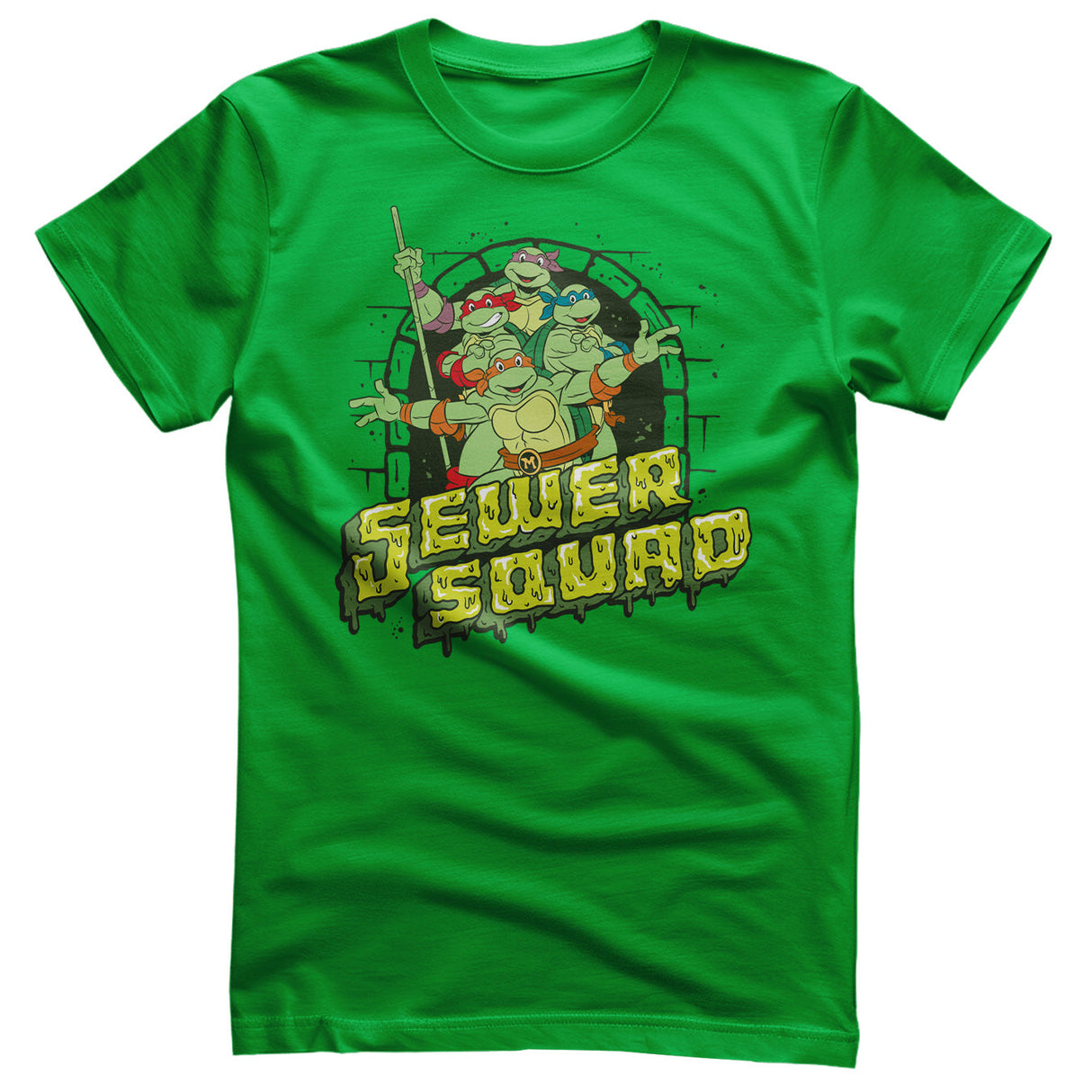 Teenage Mutant Ninja Turtles - Sewer Squad Mens T-Shirt