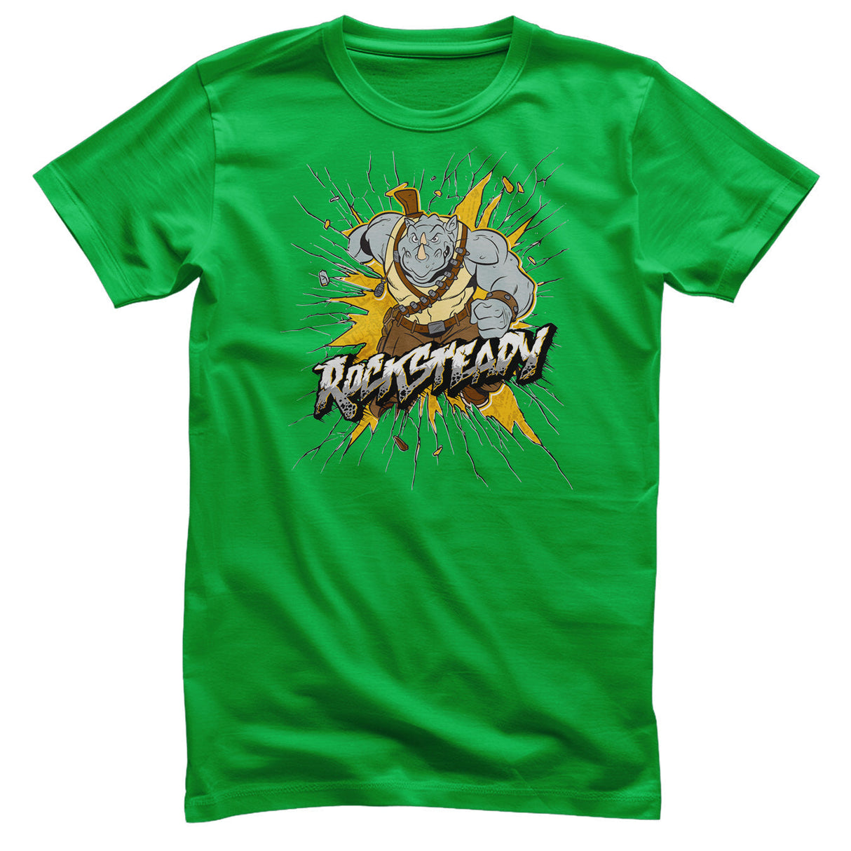 Teenage Mutant Ninja Turtles - TMNT - Rocksteady Mens T-Shirt