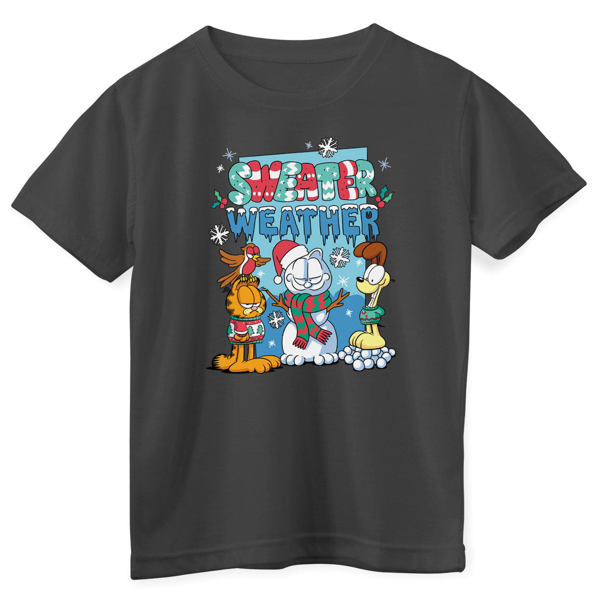 Garfield - Sweater Weather Kids T-Shirt