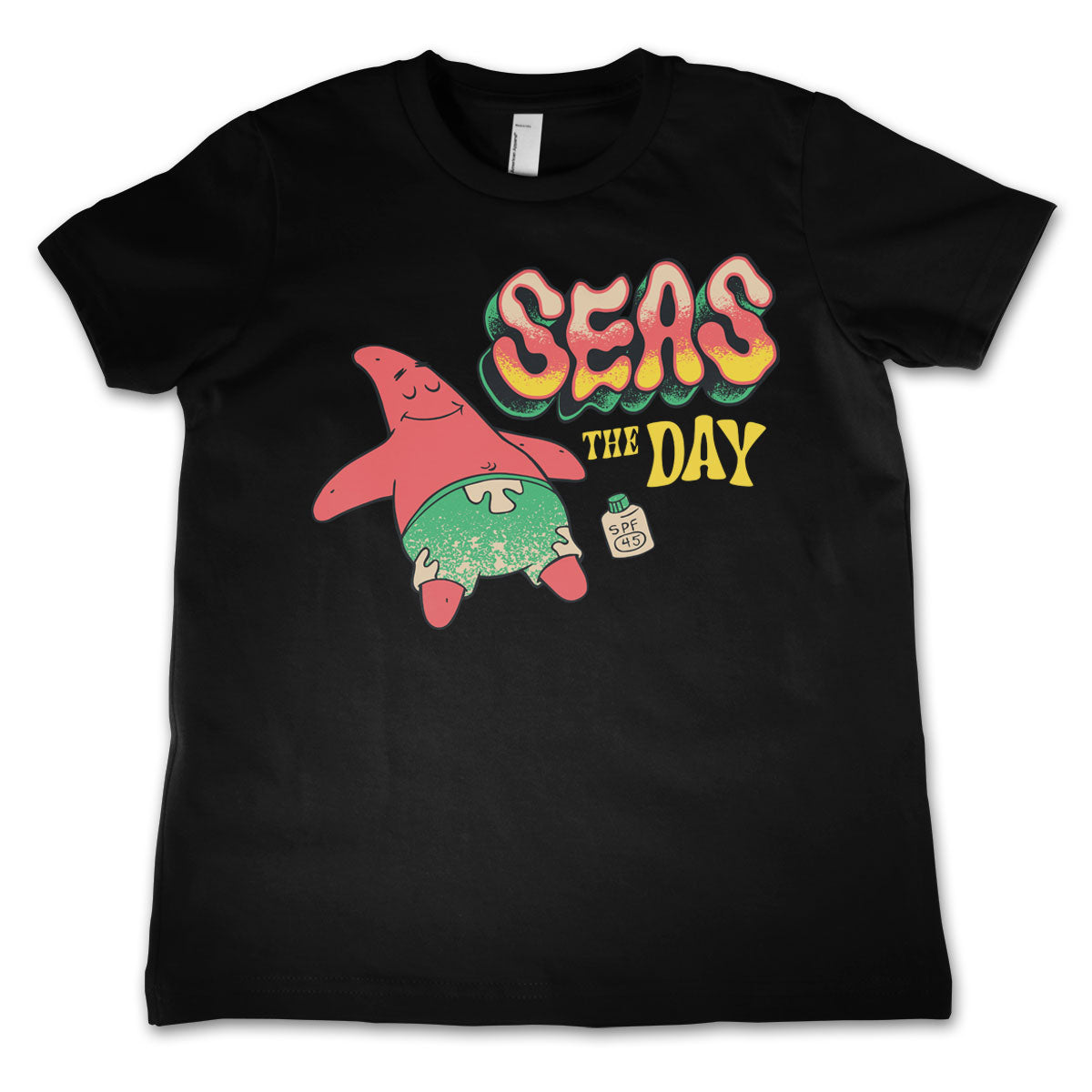 SpongeBob SquarePants - Patrick Seas The Day Kids T-Shirt