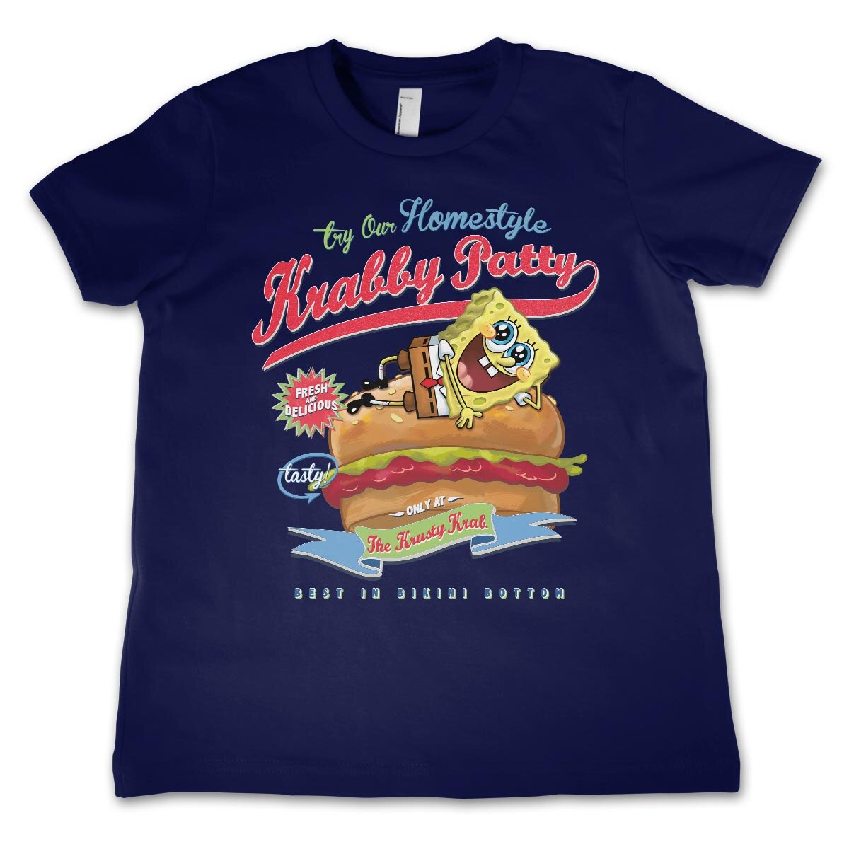 SpongeBob SquarePants - Homestyle Krabby Patty Kids T-Shirt