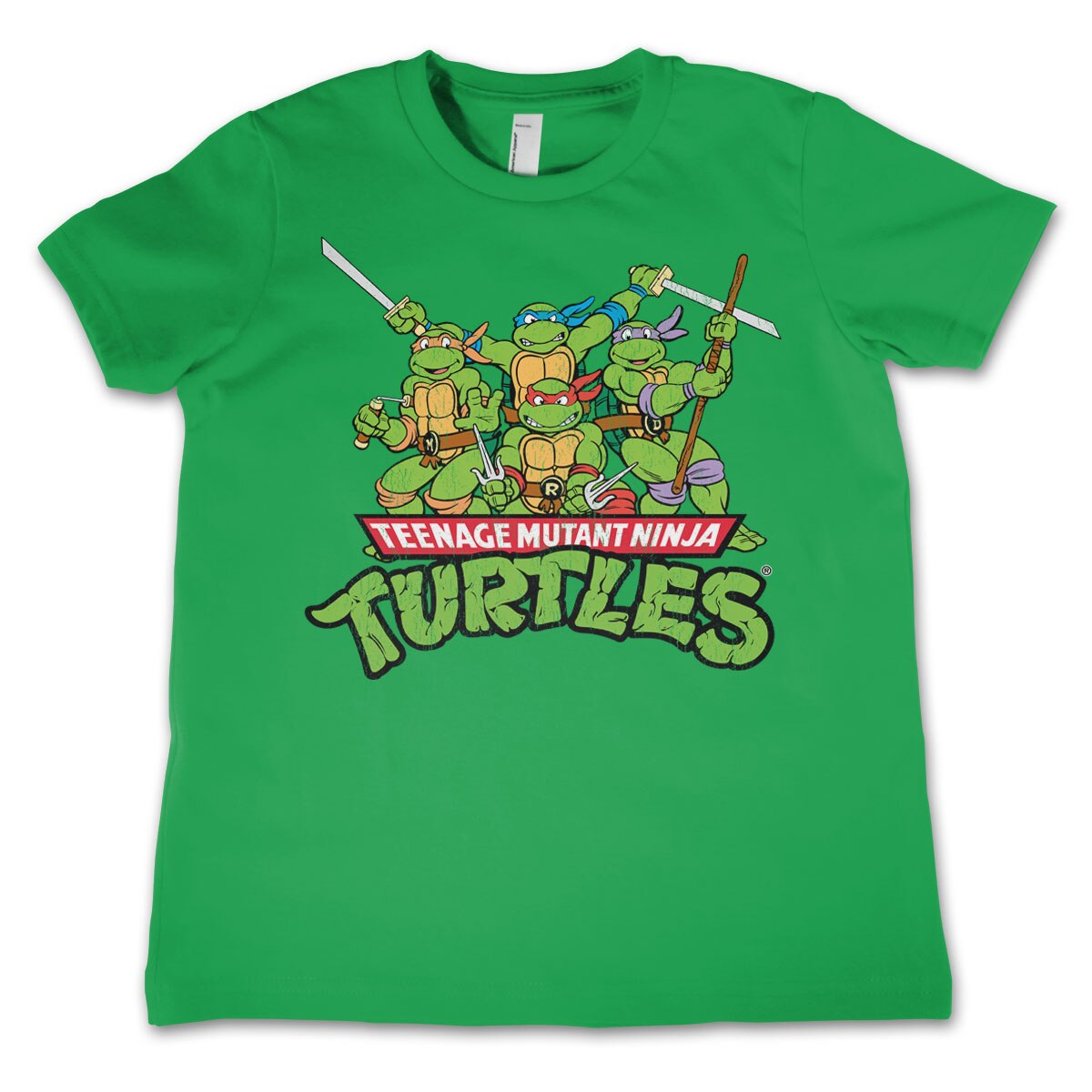 Teenage Mutant Ninja Turtles - Distressed Group Kids T-Shirt