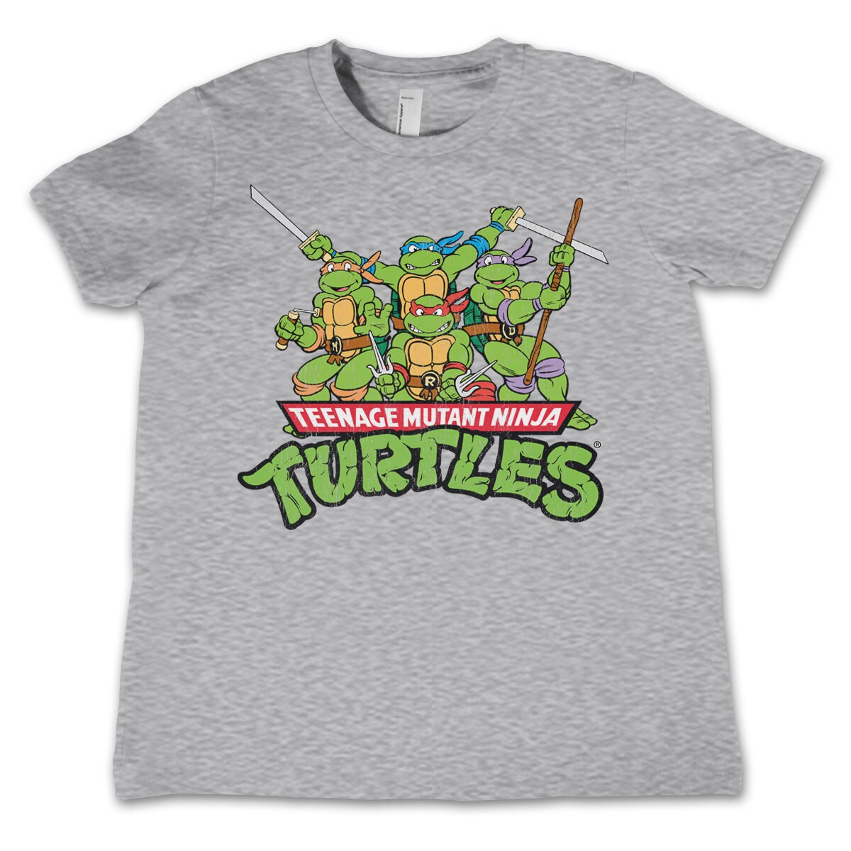 Teenage Mutant Ninja Turtles - Distressed Group Kids T-Shirt