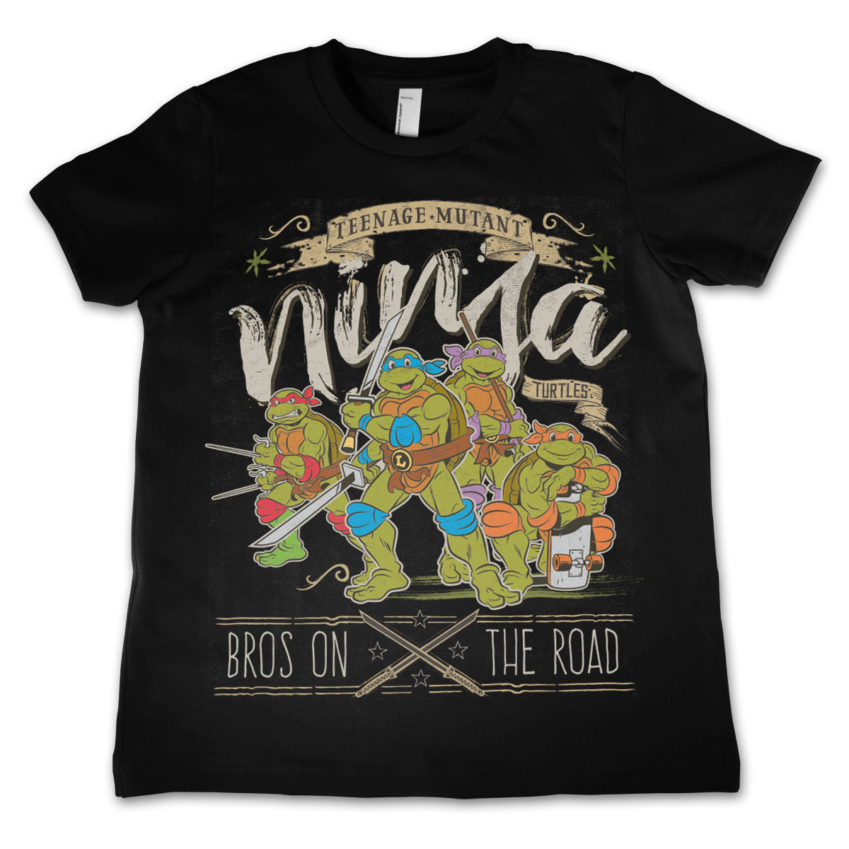 Teenage Mutant Ninja Turtles - Bros On The Road Kids T-Shirt