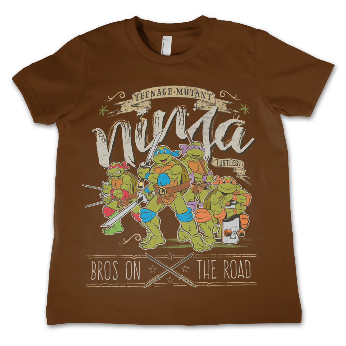 Teenage Mutant Ninja Turtles - Bros On The Road Kids T-Shirt