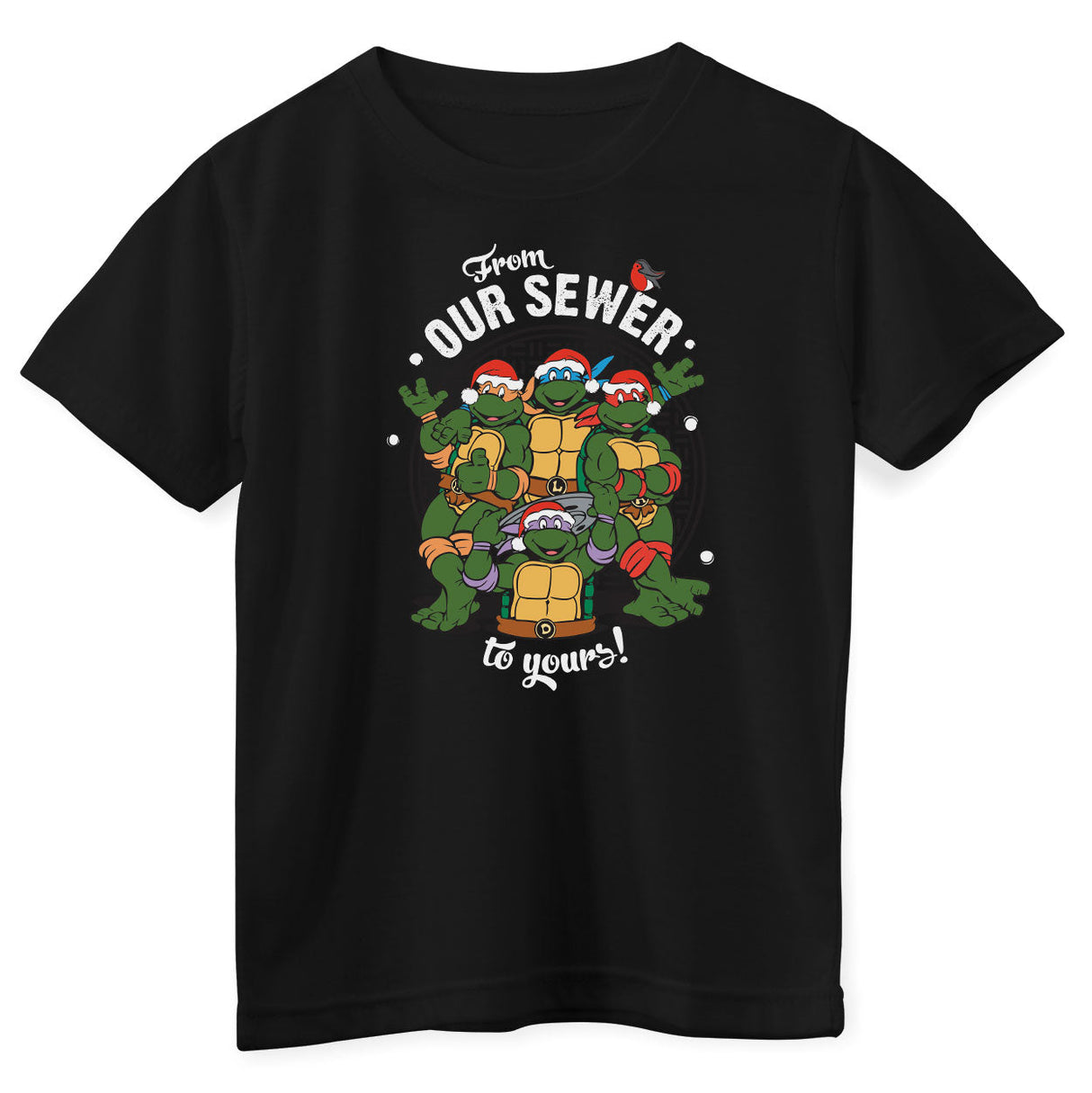 Teenage Mutant Ninja Turtles - From Our Sewer To Yours Kids T-Shirt