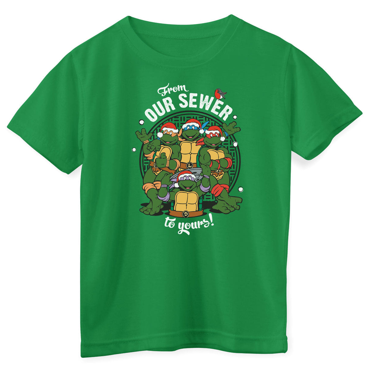 Teenage Mutant Ninja Turtles - From Our Sewer To Yours Kids T-Shirt