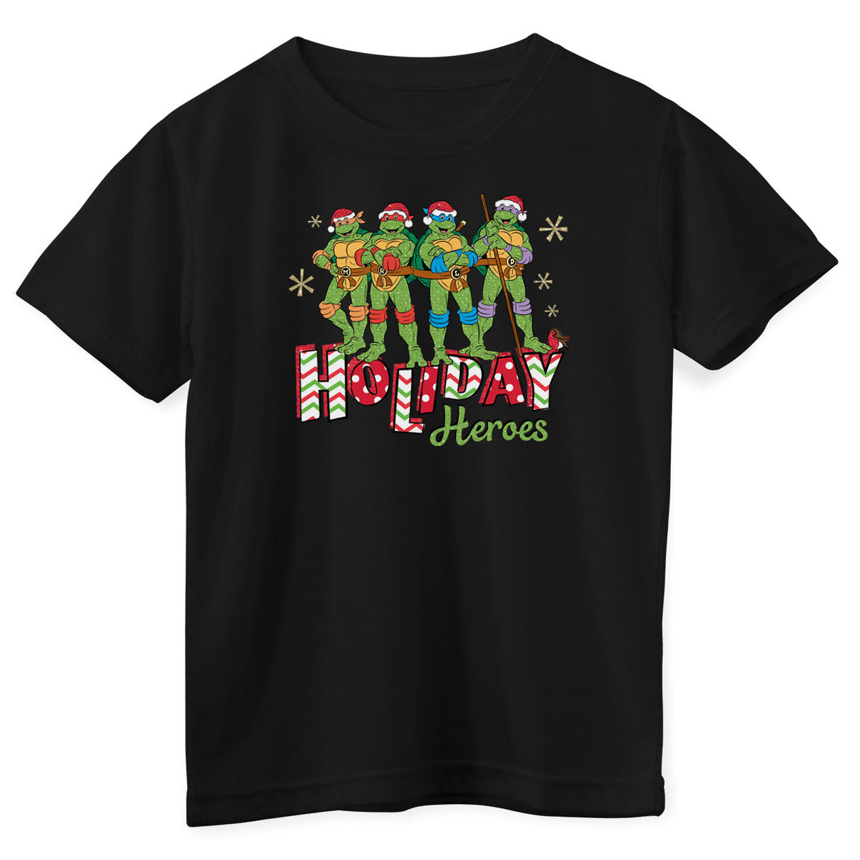 Teenage Mutant Ninja Turtles - Turtles - Holiday Heroes Kids T-Shirt