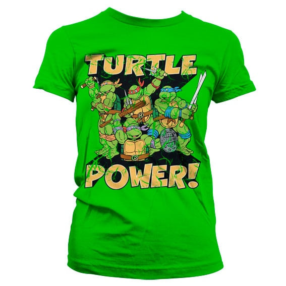 Teenage Mutant Ninja Turtles - TMNT - Turtle Power! Women T-Shirt