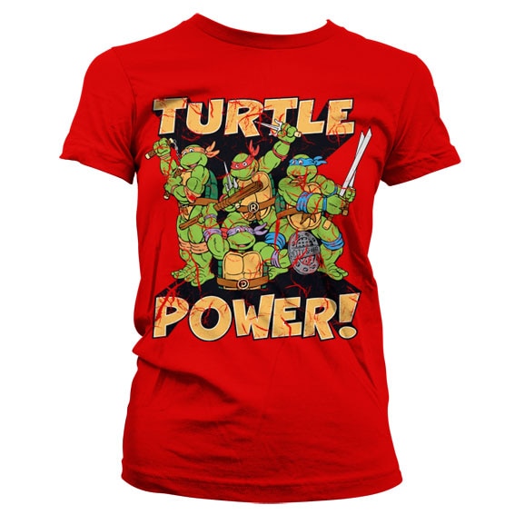 Teenage Mutant Ninja Turtles - TMNT - Turtle Power! Women T-Shirt
