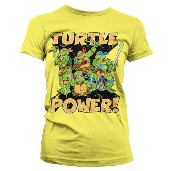 Teenage Mutant Ninja Turtles - TMNT - Turtle Power! Women T-Shirt