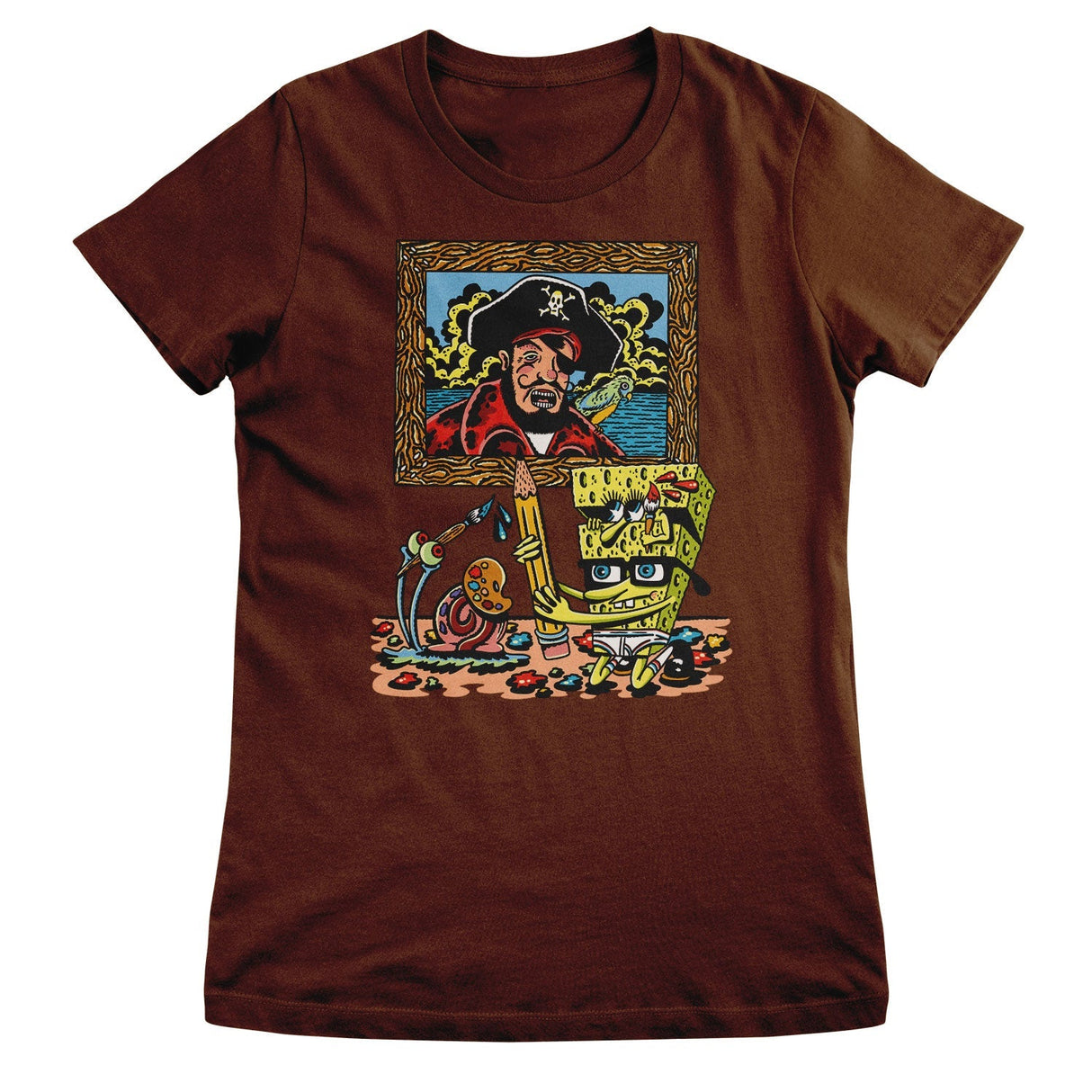 SpongeBob SquarePants - Patchy The Pirate Women T-Shirt