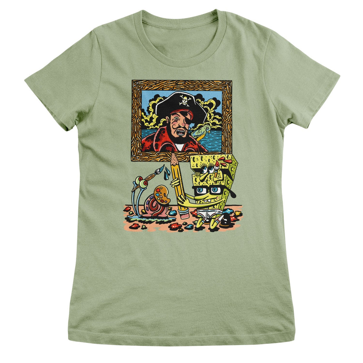 SpongeBob SquarePants - Patchy The Pirate Women T-Shirt