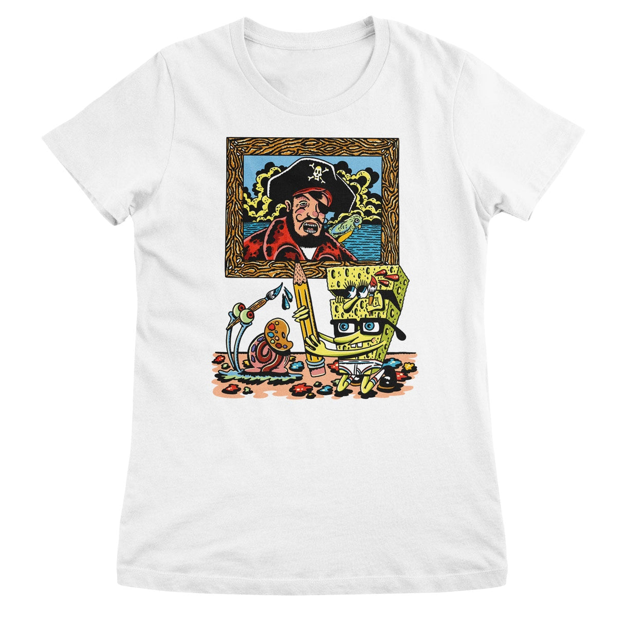 SpongeBob SquarePants - Patchy The Pirate Women T-Shirt