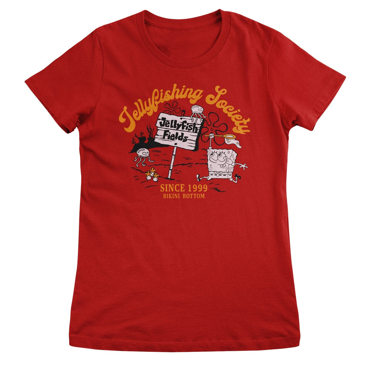 SpongeBob SquarePants - Jellyfishing Society Women T-Shirt