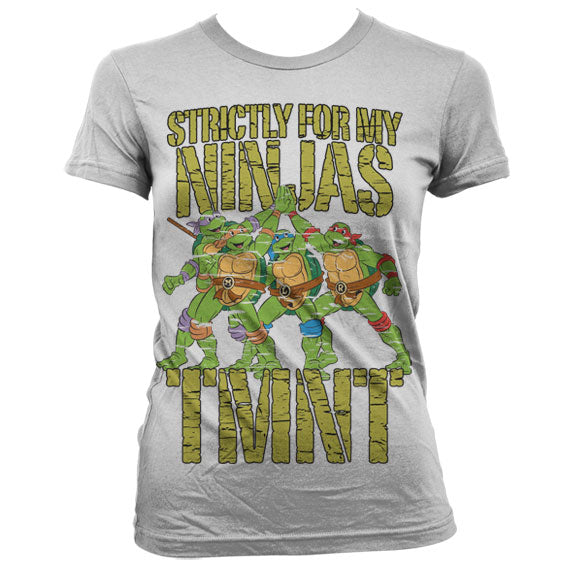 Teenage Mutant Ninja Turtles - TMNT - Strictly For My Ninjas Women T-Shirt
