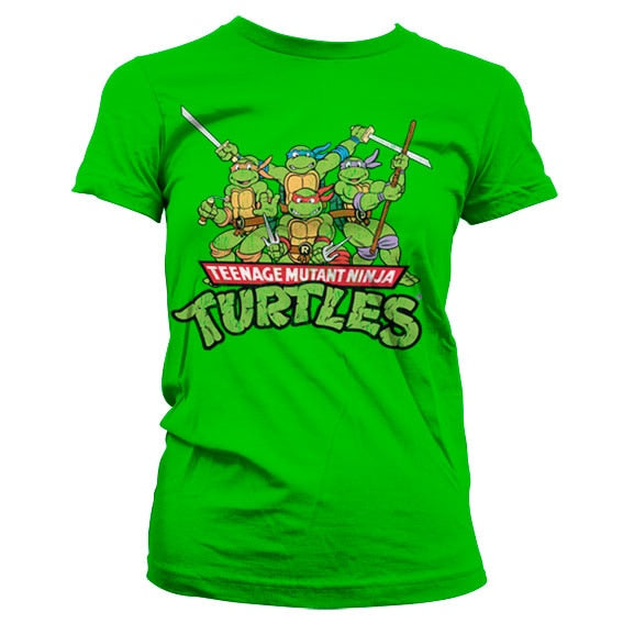 Teenage Mutant Ninja Turtles - Distressed Group Women T-Shirt