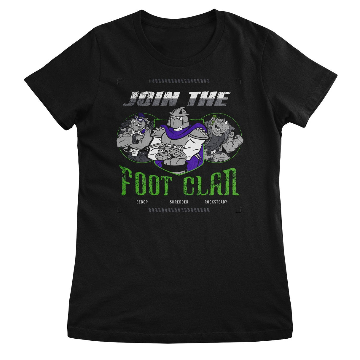 Teenage Mutant Ninja Turtles - TMNT - Join The Foot Clan Women T-Shirt