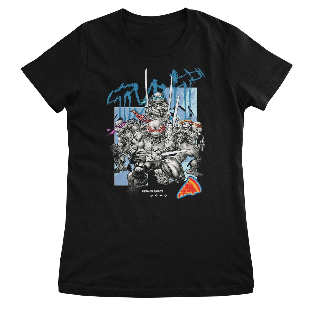 Teenage Mutant Ninja Turtles - TMNT - Defiant Spirits Women T-Shirt