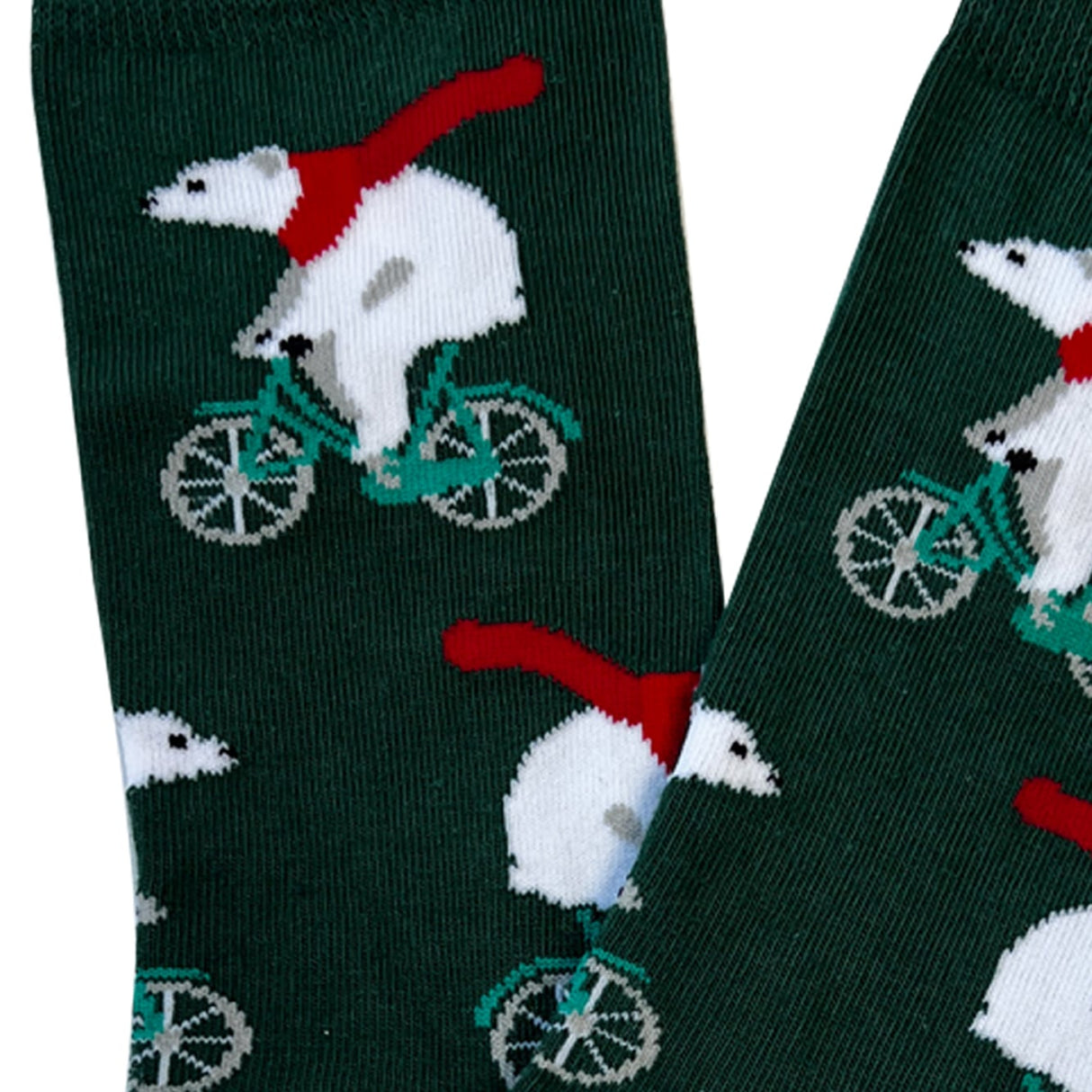 Nutees - Bear On Bicycle Socks