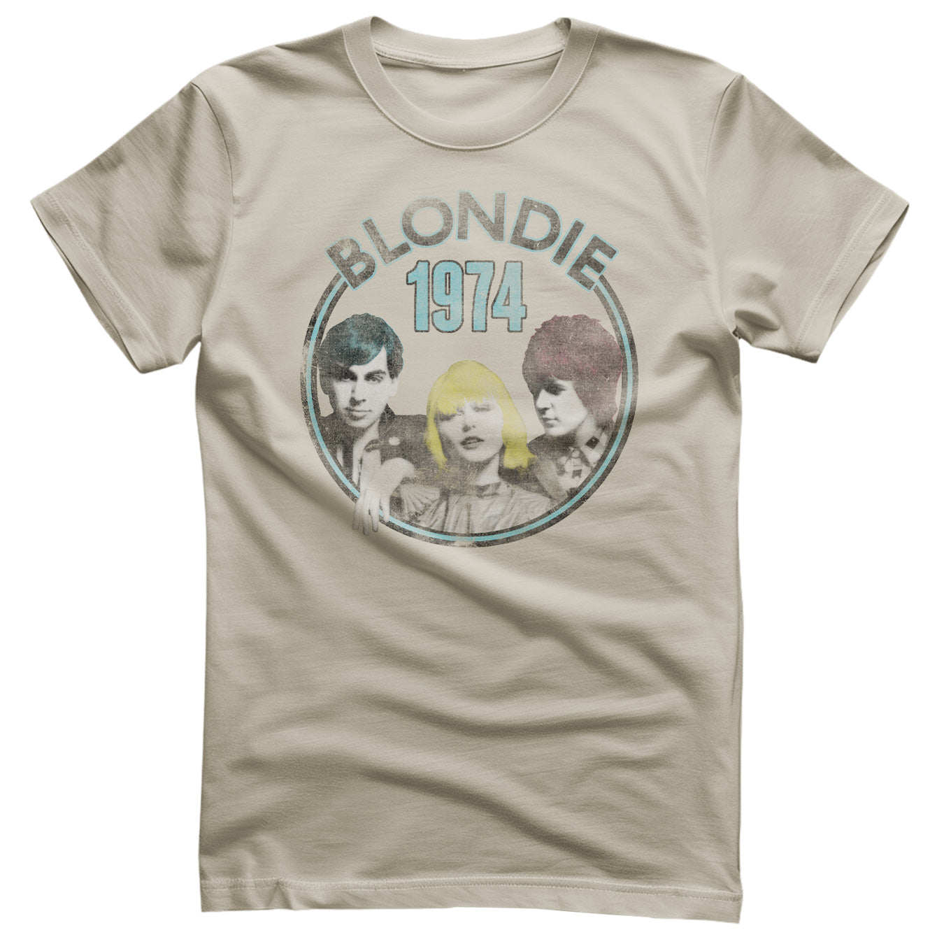Blondie - Circular 1974 Mens T-Shirt