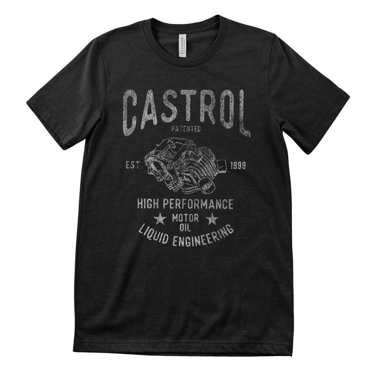 Castrol Motor Oil T-Shirt showcasing Motor Oil design