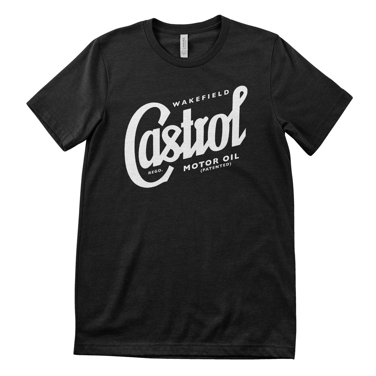 Castrol Script Logo T-Shirt showcasing Script Logo design
