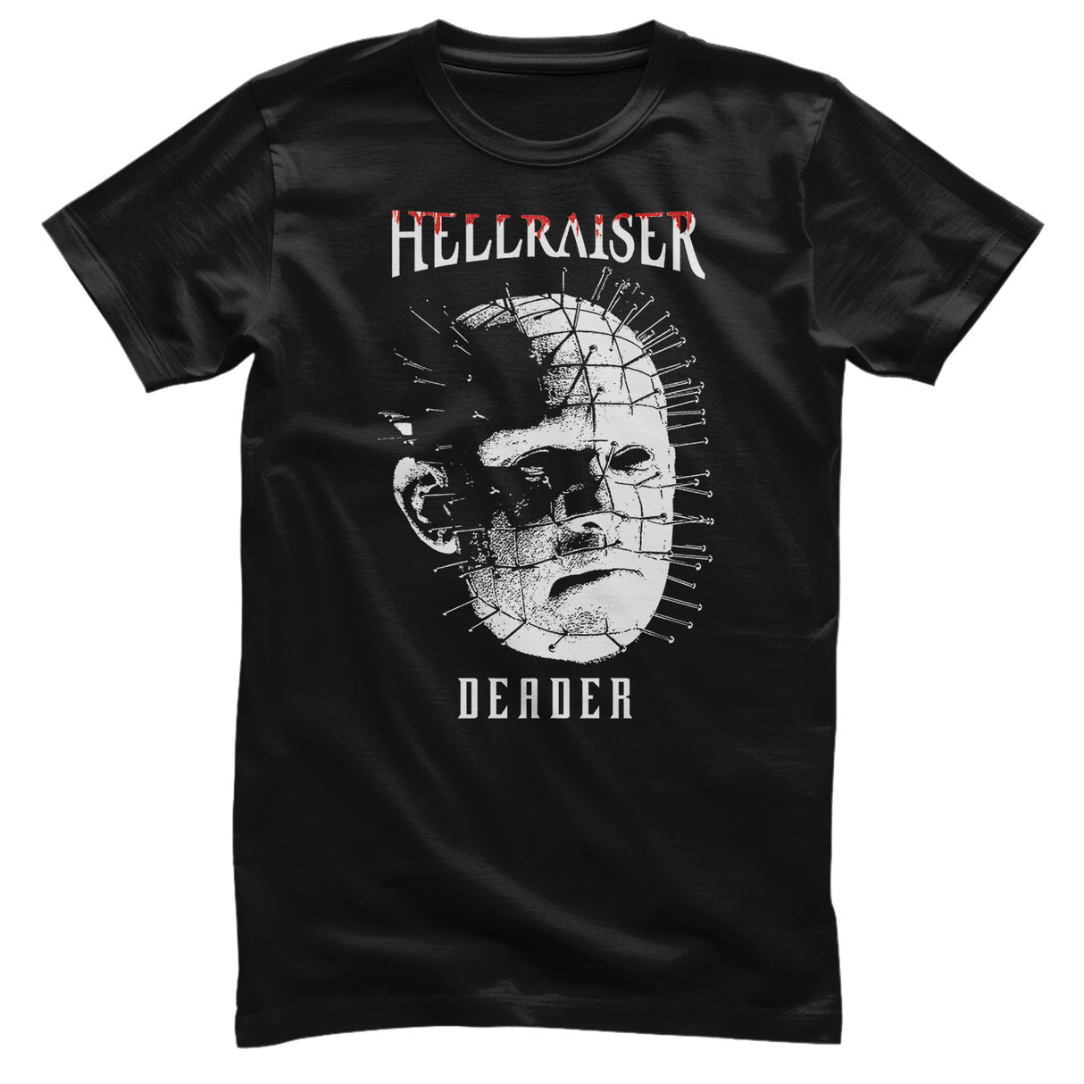 Hellraiser - Black Deader Head Mens T-Shirt
