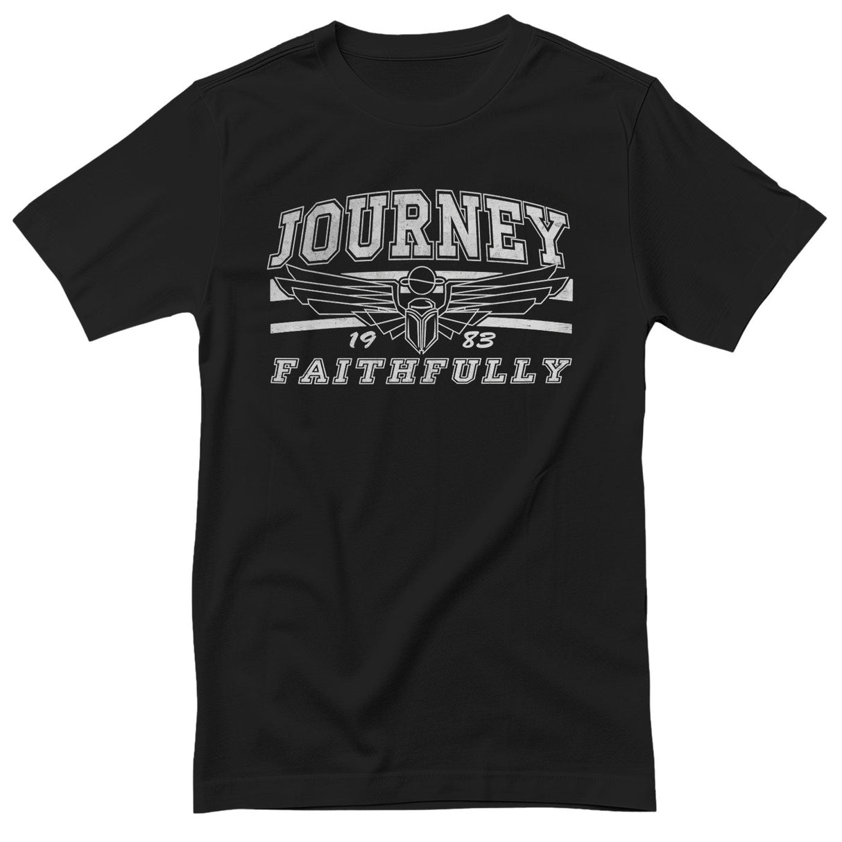Journey - 1983 - Faithfully Mens T-Shirt