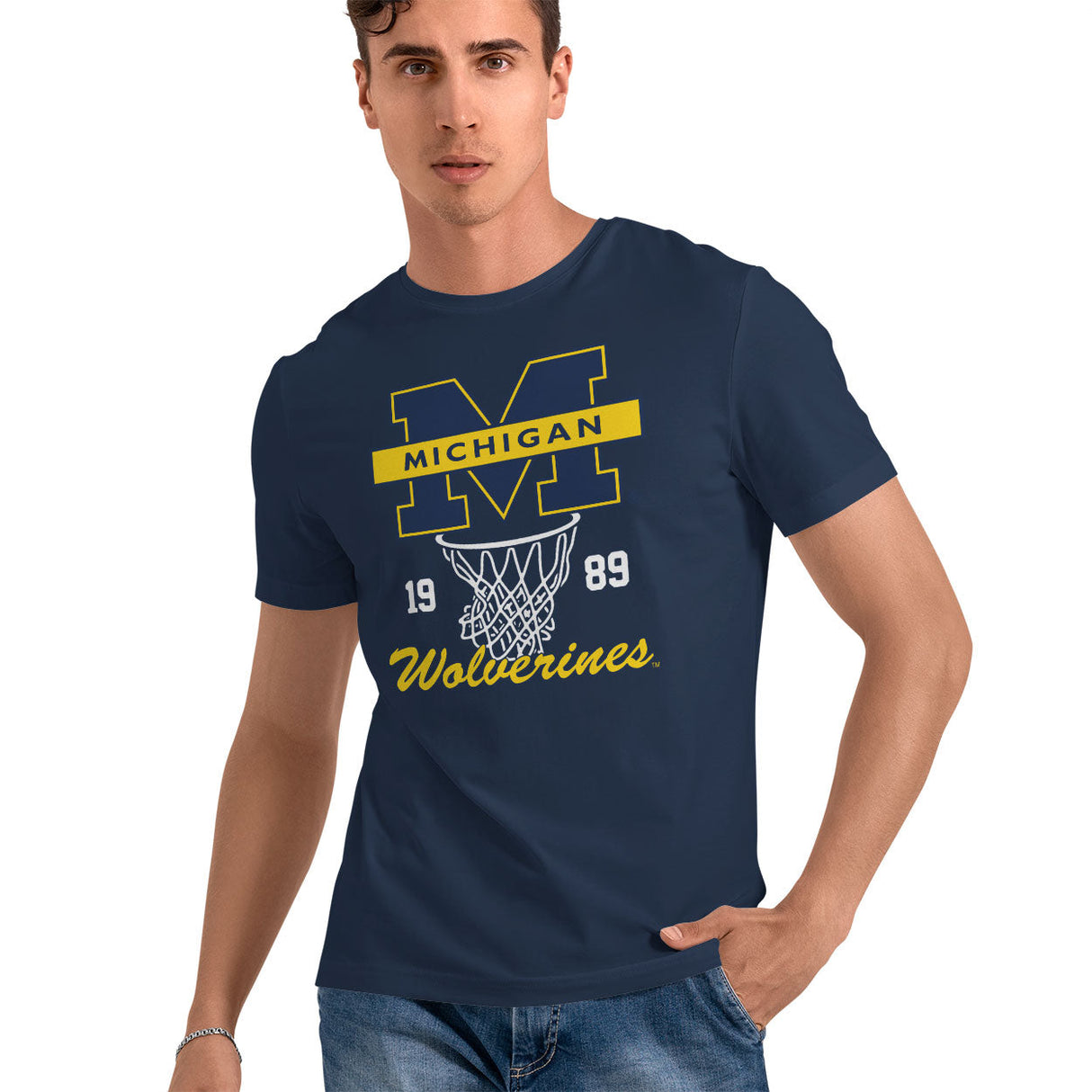 Michigan University - Michigan Wolverines 1989 Mens T-Shirt