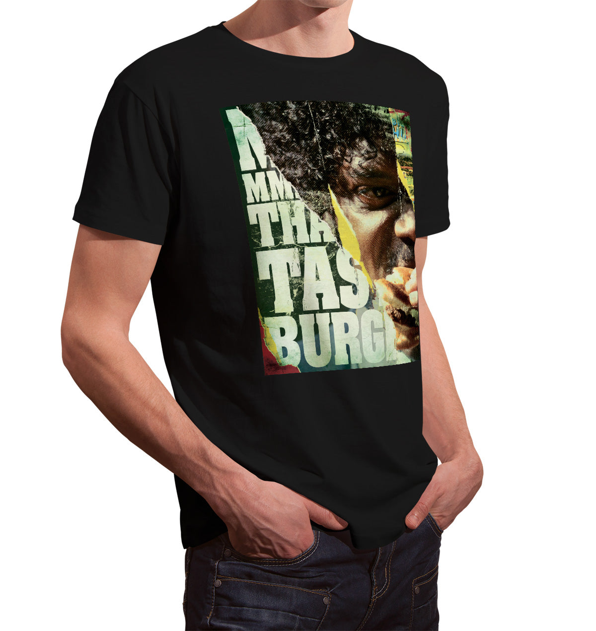 Pulp Fiction - Jules Collage Mens T-Shirt